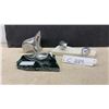Image 1 : Hoselton Sculpture Collection: Loon, Polar Bears & Wolf, Signed John Hoselton, Made in Canada and