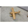 Image 11 : Handcrafted Wooden Models: Biplane, Elderly Couple in Rocking Chairs, and Romany Gypsy Caravan 7