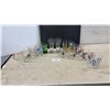 Image 1 : Collectible Drinking Glasses Lot - Disney, McDonald's, Looney Tunes, Rolling Rock, World's Fair and