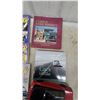 Image 2 : National Dragster Magazines Collection, Famous Ford Woodies Book, Cars Book, Red Car-Shaped VHS