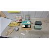 Image 1 : Philips Electric Knife, Steak Knife Set, Shuf-L-Card Shuffler, Onyx Ashtray, Granite Container