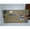 Image 1 : PINMOCO Gaming Desk with 2 Drawers, 31.50 x 15.75 x 31.02", Model G2008801E-BDCF
