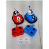 Image 1 : Bumper Rivals Remote Control Bumper Cars Set of 2 with Controllers