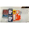 Image 1 : Cardinal Checkers Set, 2x Cardinal Double Six Dominoes Sets, Spirograph Set with Pens