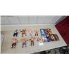 Image 1 : WWF/WWE Wrestling Action Figures Lot (8) with Wrestling VHS Tapes Collection