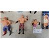 Image 5 : WWF/WWE Wrestling Action Figures Lot (8) with Wrestling VHS Tapes Collection