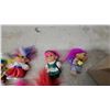 Image 4 : Lot of 6 Russ Troll Dolls with Various Outfits Including Skier, Hockey Player, Astronaut & More