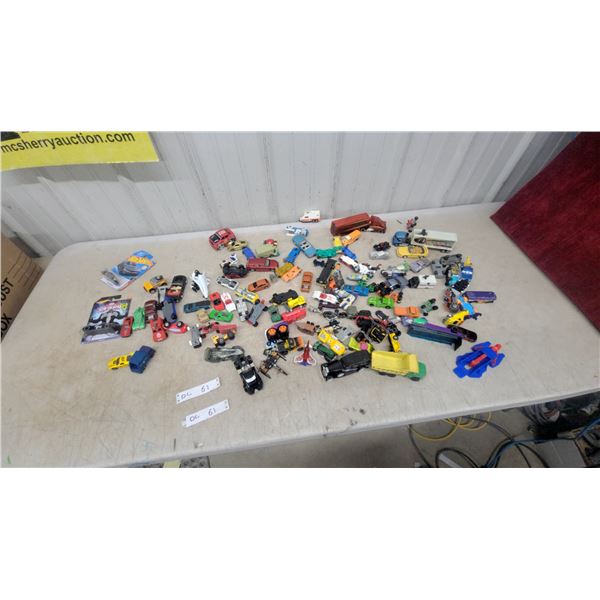 Hot Wheels & Diecast Car Collection, Approx 80 and More Vehicles, Includes 2 Sealed Packages
