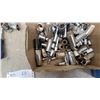 Image 6 : Assorted Socket Wrenches, Ratchets, Breaker Bars, Extensions & Loose Sockets -1/4 1/2 3/8