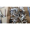 Image 7 : Assorted Socket Wrenches, Ratchets, Breaker Bars, Extensions & Loose Sockets -1/4 1/2 3/8