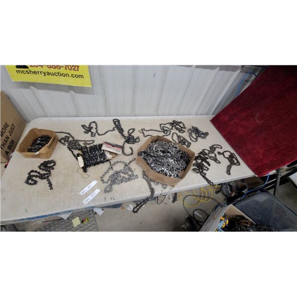 Oregon and Other brandsChainsaw Chains, Assorted Sizes, Bulk Lot