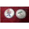 Image 3 : Royal Canadian Mint Superman 75th Anniversary Coin Set, 4 Colorized Coins w/ Capsules