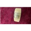 Image 5 : Rolex Genvle Quartz Dress Watch, Gold-Tone Case and Integrated Mesh Bracelet, Rectangular Dial