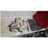 Image 1 : Stanley Hammer, Drill & Driver Bit Set, Hole Saws, Tape Measures, Utility Knife, Pry Bars, Saws