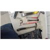 Image 4 : Stanley Hammer, Drill & Driver Bit Set, Hole Saws, Tape Measures, Utility Knife, Pry Bars, Saws