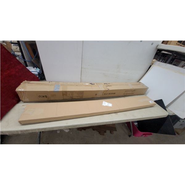 Delta 42205 Shower Rod w/ Brackets 6" Bow, Bright Stainless & SDHYL Patio Shade Sail Privacy