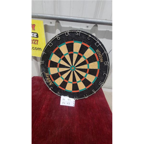 Abbey Darts Bristle Dartboard with Wire Spider Number Ring 18" Diameter