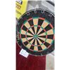 Image 2 : Abbey Darts Bristle Dartboard with Wire Spider Number Ring 18" Diameter