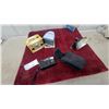 Image 1 : Hagon SV-VI Slide Viewer with 35mm Compact Camera and Carrying Case and Kodak Flash Holder