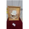 Image 1 : Framed Oil Painting of Sailing Ship at Sea, Gold Ornate Frame, Signed, 19 x 23"