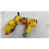 Image 3 : Fisher-Price Vintage Toy Lot: Music Box Record Player, Toot-Toot Train, Little People Figures