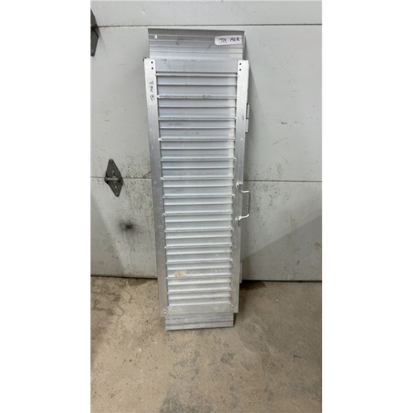 Folding Aluminum Portable Wheelchair/Mobility Ramp with Non-Slip Surface, Approx. 4ft Length
