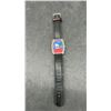 Image 6 : Vintage: Minnie Mouse Kids Digital Watch with Flip-Top Cover, Pink/Purple Plastic Band (Needs