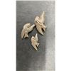 Image 4 : Vintage Costume Jewelry Lot: Cameo Choker, Leather Bluebird Brooches, Avon Floral Brooch Set