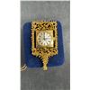 Image 4 : Vintage Nobel 17 Jewels, Swiss Made Pendant Watch with Gold-Tone Chain and Brutalist Frame