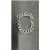 Image 4 : New Platinum Plated 14.0mm Iced Out Cuban Link Bracelet with CZ Stone Accents and Fold-Over Clasp