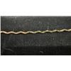 Image 4 : New 18K Gold-Plated 24.0 Mm Simulated Diamond (CZ) Inverted Heart Necklace Chain 18" Ling with