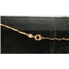Image 5 : New 18K Gold-Plated 24.0 Mm Simulated Diamond (CZ) Inverted Heart Necklace Chain 18" Ling with
