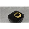 Image 2 : New 14K Gold Plated 1.0ct Princess Cut Simulated Diamond (CZ) Trinity Ring Set - Size 8.5