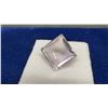 Image 3 : New Natural Pink Amethyst, 16.0ct, Untreated, Princess Cut, 14.9 x 14.9mm
