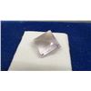 Image 5 : New Natural Pink Amethyst, 16.0ct, Untreated, Princess Cut, 14.9 x 14.9mm
