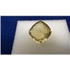 Image 3 : New 5.6ct Natural Lemon Amethyst, Untreated, Cushion Cut, 11.8 x 11.8mm