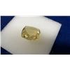 Image 4 : New 5.6ct Natural Lemon Amethyst, Untreated, Cushion Cut, 11.8 x 11.8mm