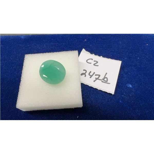 New 11.0ct Natural Untreated Emerald, Oval Cut, 13.7 x 15.9mm