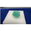 Image 2 : New 11.0ct Natural Untreated Emerald, Oval Cut, 13.7 x 15.9mm