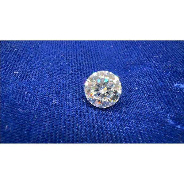 New 3.0 Carat Moissanite Lab Diamond, Round Brilliant Cut, GH-VVS1, GRA Report, Loose Stone. Tests