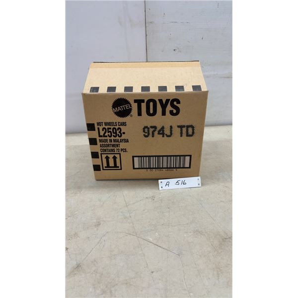 Mattel Hot Wheels Cars Assortment Case L2593-974JTD, Contains 72 Pieces, Made in Malaysia