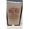Image 1 : Framed Churchill Whale Products Ltd. Ground Whale Meat 50 Lb Bag, C.1968, Churchill Manitoba