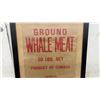 Image 3 : Framed Churchill Whale Products Ltd. Ground Whale Meat 50 Lb Bag, C.1968, Churchill Manitoba