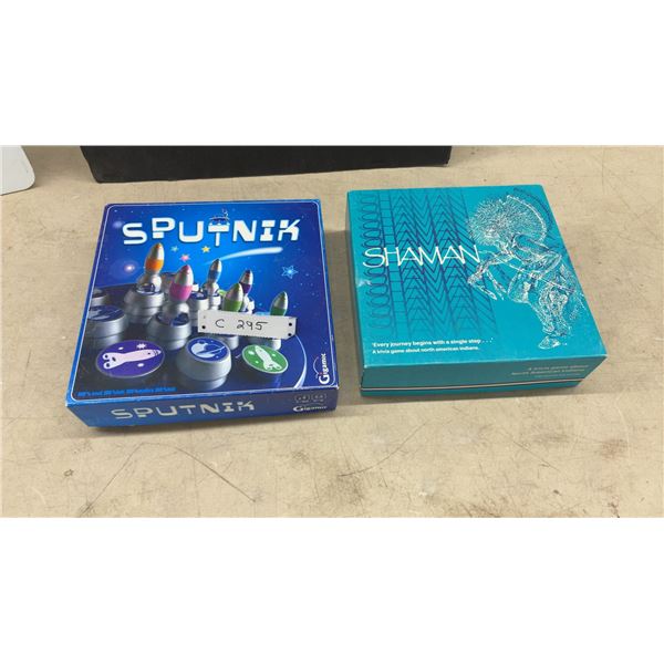 Gigamic Sputnik & Shaman Board Games Bundle - 2 Games