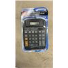Image 9 : Office Supplies Lot: Heavy-Duty Stapler, Hole Punches, Pen Stands, Solar Calculator, Notepad and