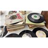 Image 7 : Collection of Vintage 45 RPM Vinyl Records, Various Artists and Labels