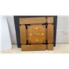 Image 2 : Wooden Wall Clock with Art Deco Design & 16 x 16, 4 Vintage Cigar Boxes (Armada, Dutch Masters