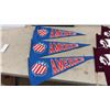 Image 4 : Vintage AHL Hockey Pennants: Hershey Bears, Rochester Amerks, Springfield Indians (Lot of 11)