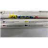 Image 3 : Universal Heights Super Pennant Sports Wall Art Lot of 5 - NFL, NHL, MLB Teams 20 x 49"