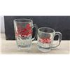 Image 4 : Collection of 10 Vintage Glass Mugs - a&W, Dog N Suds, Frostop, Champs